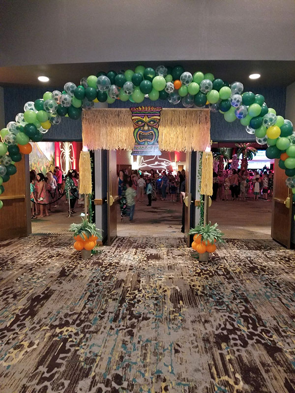 Hawaiian Luau Entertainment and Houston Catering Package for Your