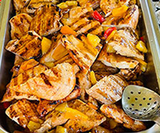 Pineapple Chicken Hawaiian Food in Houston